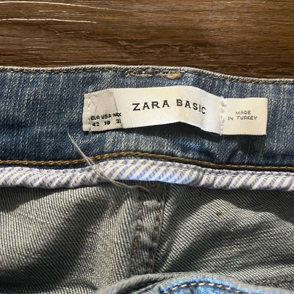 Zara Jeans Flaire Size 10 View 4